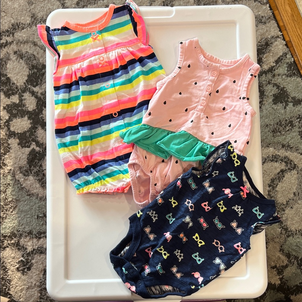 Carter's Colorful and Playful Kids One Pieces